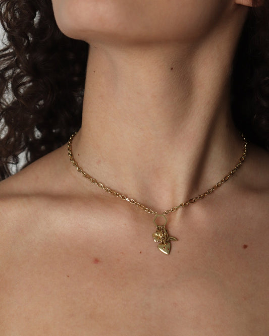Heart & Sea Necklace